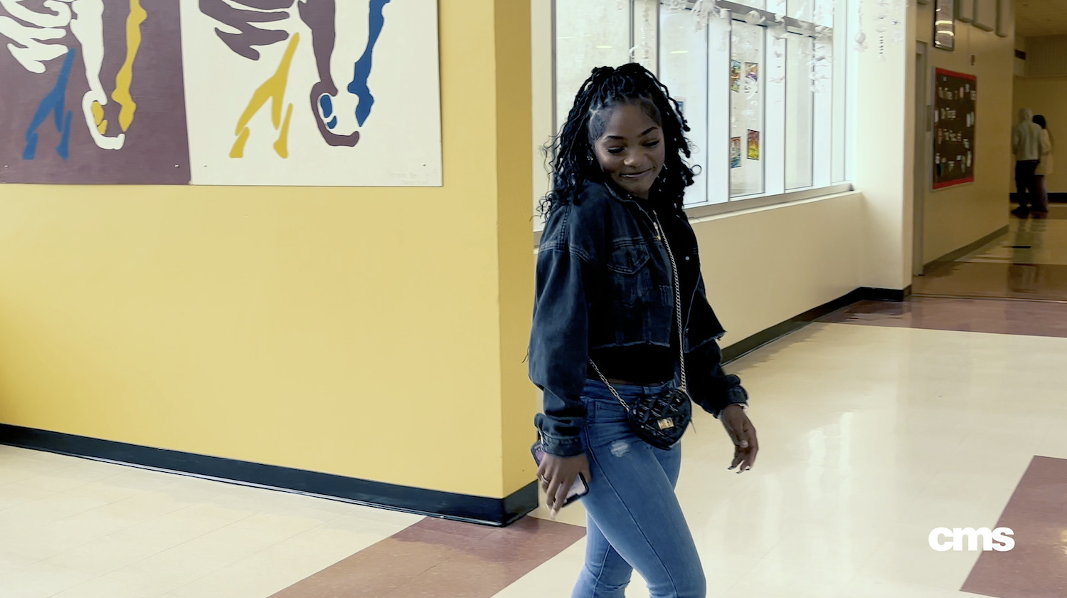   Tamia Riley, Mallard Creek High senior, graduates as an entrepreneur and content creator